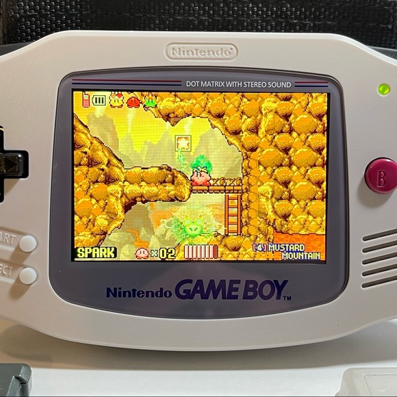 *SOLD* (BUNDLE) Backlit Gameboy Advance in Retro Shell W/ 3 Games & Accessories! - Picture 13 of 14